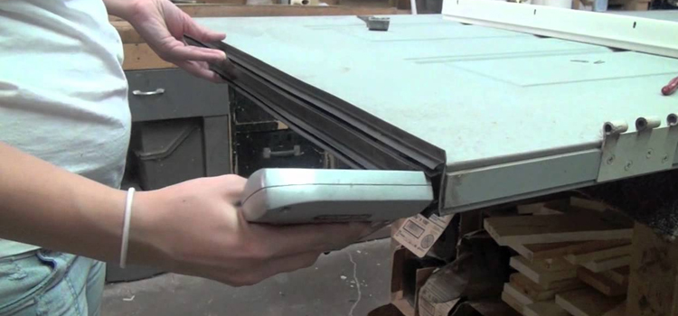 damaged steel door repair Ramona